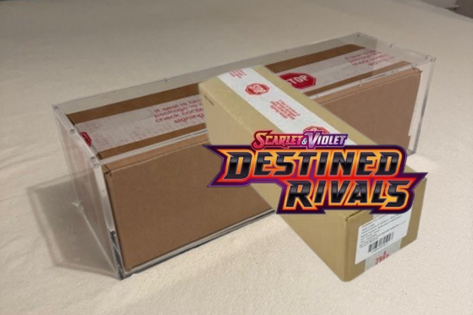 Destined Rivals Acryl Case Boosterbox Case