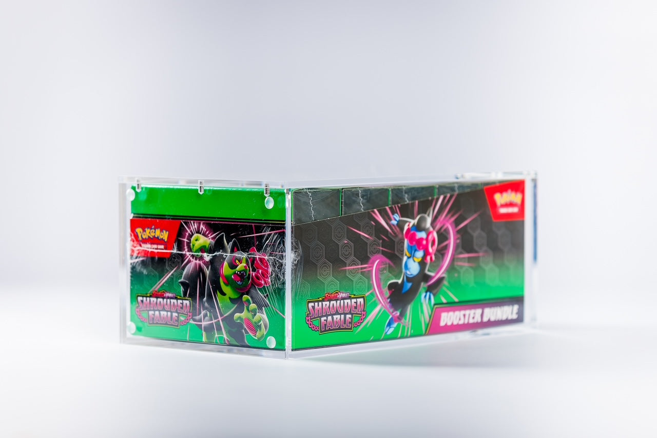 Acrylic Case Booster Bundel Display