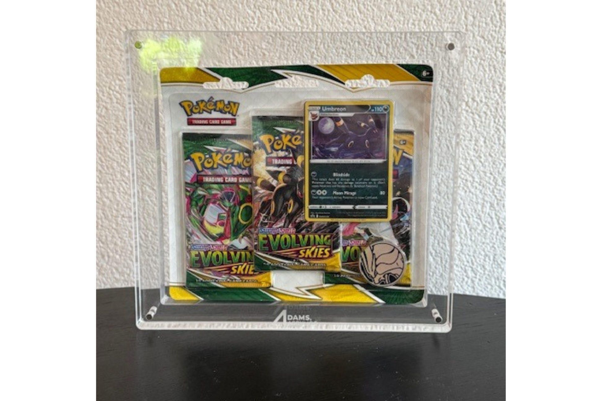 Pokémon Acryl Case 3 pack blister 